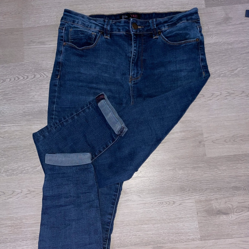 YMI Wanna Betta Butt Ankle High Rise Skinny Jeans